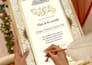 design unique marriage certificate